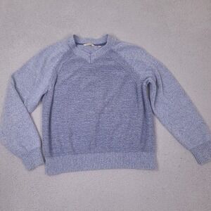 Paradise Collection Sweater Mens XL‎ Blue V-Neck Preppy Pullover Cotton *Read
